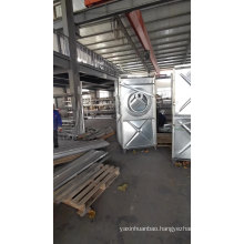 10m3 sectional steel galvanized water tank for hotel
